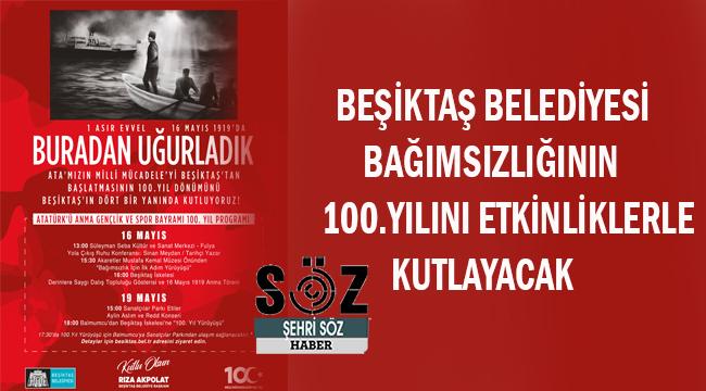 Beşiktaş'tan Bağımsızlık Ateşinin 100.Yılı kutlanıyor