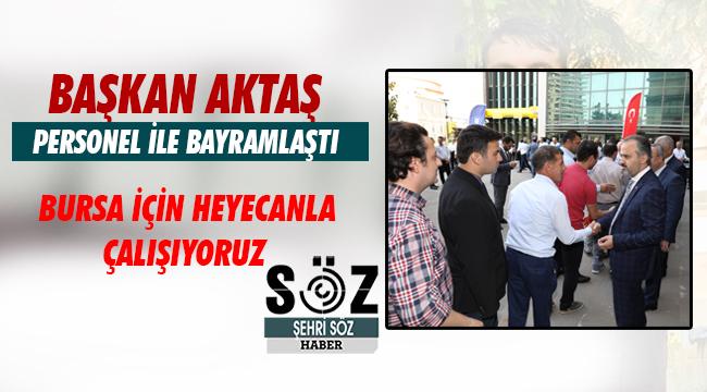 Büyükşehir ailesi bayramlaştı