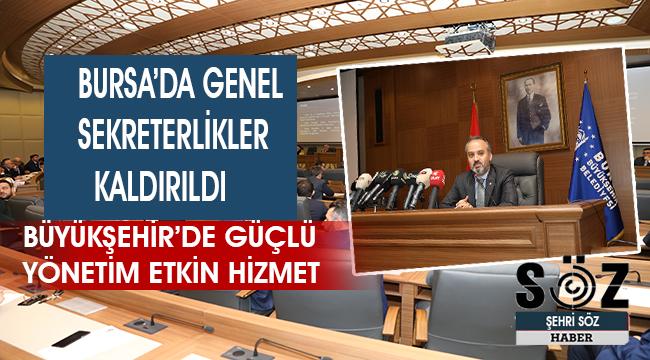 Büyükşehir’de güçlü yönetim etkin hizmet