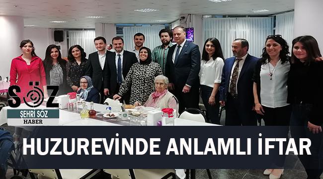 Huzurevi&#039;nde anlamlı iftar