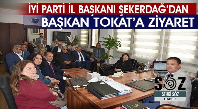 İyi Parti İl Başkanı Şekerdağ&#039;dan hayırlı olsun ziyareti