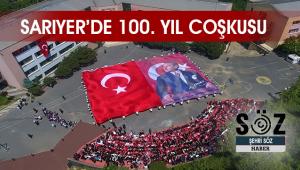 Sarıyer'de Atatürk'ün Samsun'a çıkışının 100. Yılı kutlandı