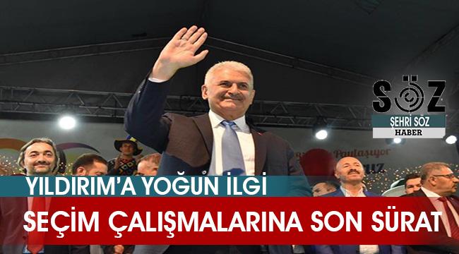Seçim çalışmaları dolu dolu geçiyor