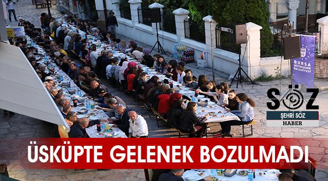 Üsküp’te gelenek bozulmadı