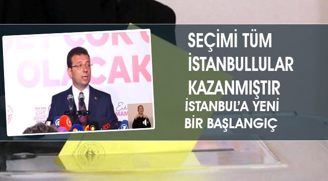 Ekrem İmamoğlu&#039;ndan ilk açıklama