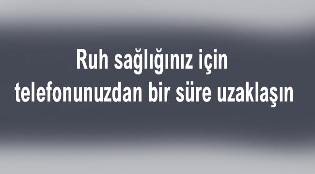 “Sosyal medyadan uzak kalmayı becerebilmemiz gerekiyor”