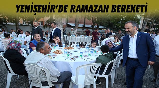 Yenişehir’de Ramazan bereketi