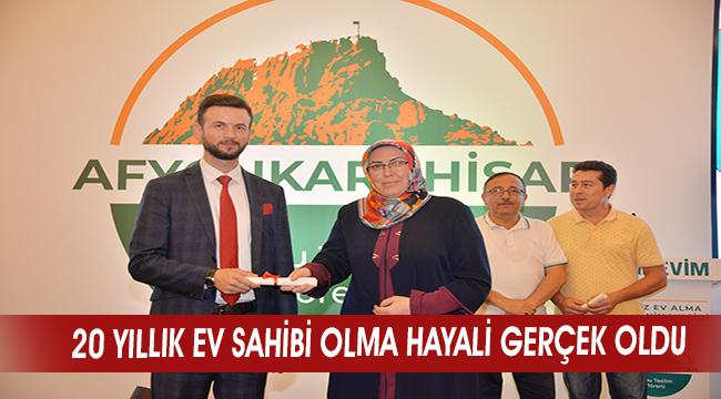 Aileler Faiz ödemeden tapularına kavuştu