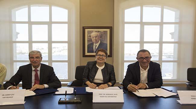 Kadir Has Üniversitesi "Yapı Merkezi" ve "Yüksel Proje" İşbirliği Anlaşmaları İmzaladı