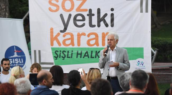 Şişli&#039;de katılımcı belediyeciliğin ayak sesleri