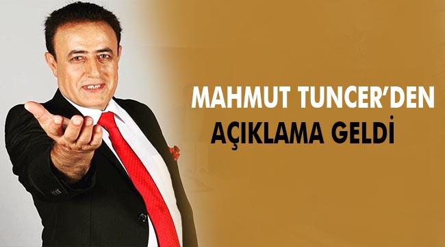 Ünlü Türkücü Mahmut Tuncer'den Basın Açıklaması