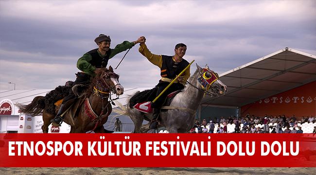 ETNOSPOR KÜLTÜR FESTİVALİ’NDE GELENEKSEL SPORLARIN HEYECANI DEVAM EDİYOR