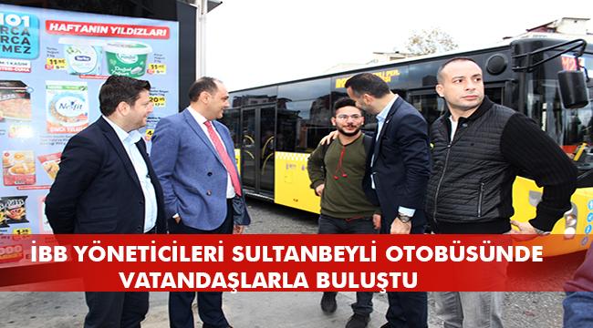 İBB Yöneticilerinin vatandaş buluşması