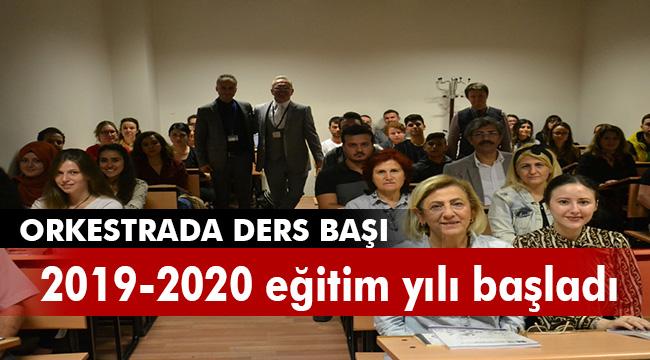 Orkestrada ders başı
