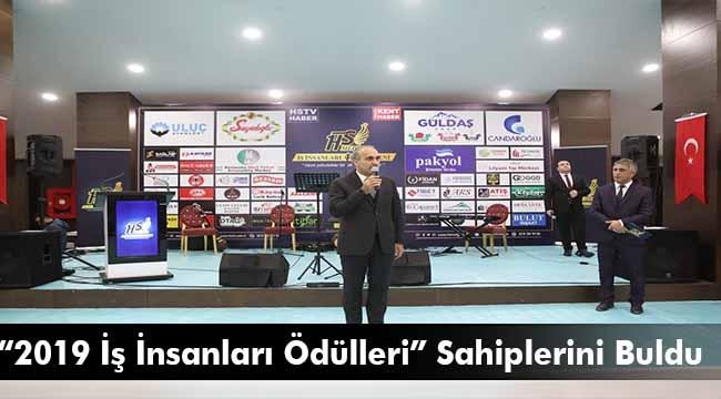 “2019 İş İnsanları Ödülleri” Sahiplerini Buldu