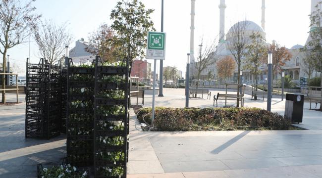 Arnavutköy 350 Bin Çiçekle Süslendi