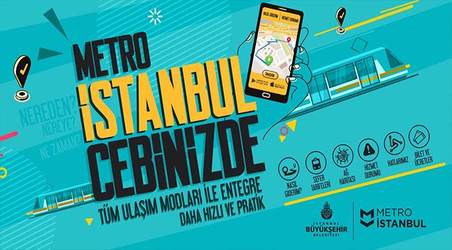 İSTANBULLULAR YENİLENEN MOBİL UYGULAMAYLA METROYA DAHA KOLAY ULAŞACAK