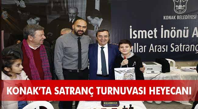 Konak’ta satranç turnuvası heyecanı başladı