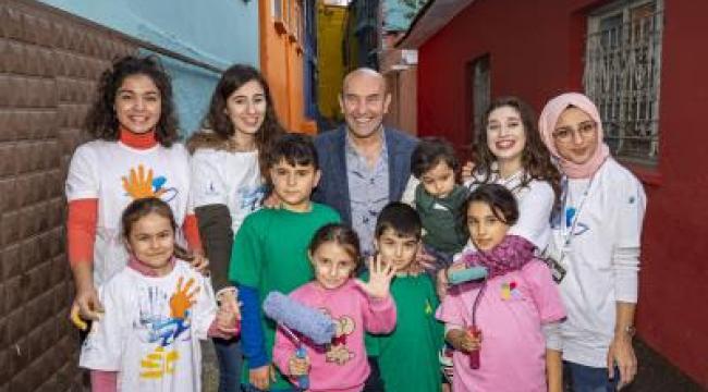 “Renkli Proje” Lale Mahallesi’nde hayatı değiştirdi