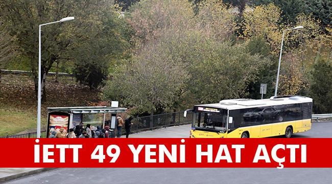 2019’da açılan İETT hatları
