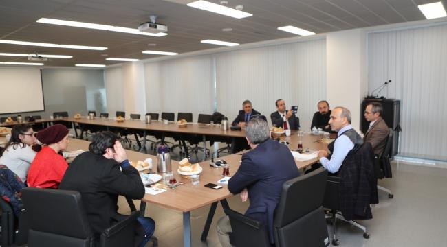 Başkan Baltacı Gazetecilerle buluştu