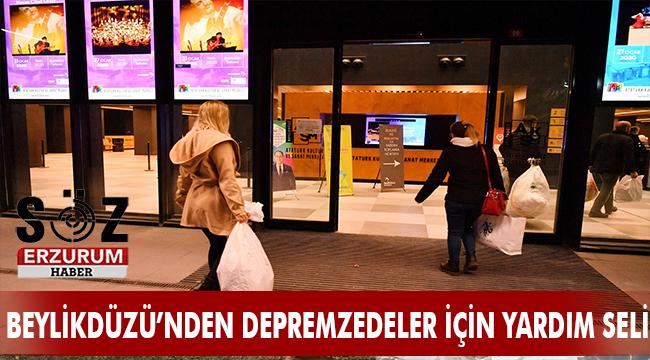 BEYLİKDÜZÜ DEPREMZEDELER İÇİN TEK YÜREK OLDU