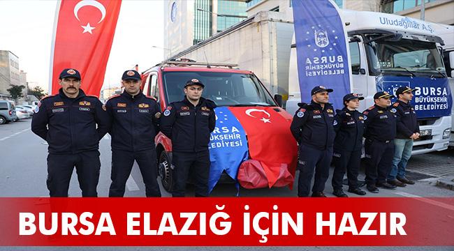 Bursa’dan Elazığ’a 10 bin kişilik aşevi