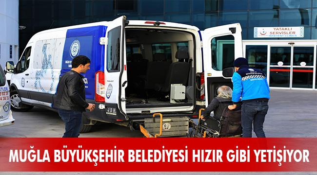 Büyükşehir binlerce engelli vatandaşa hızır gibi yetişiyor