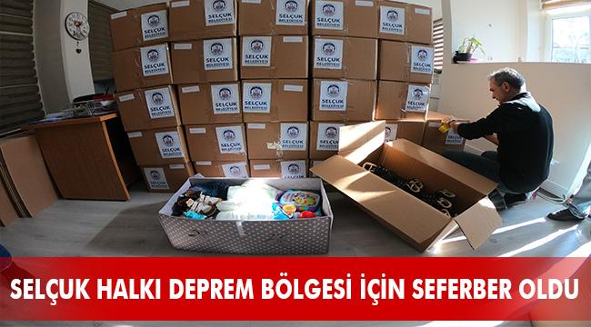 Efes Selçuk'tan Elazığ'a yardım eli