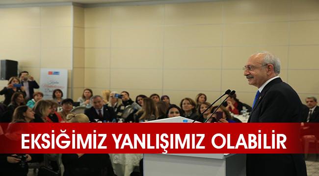 KILIÇDAROĞLU: “BERABER VE BİRLİKTE EN GÜZELİNİ YAPMAK ZORUNDAYIZ”
