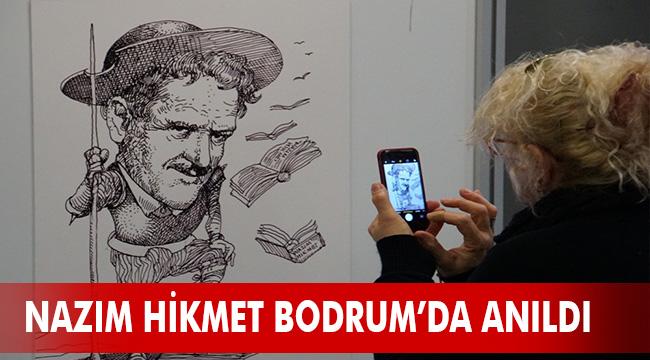 NAZIM HİKMET DOĞUM GÜNÜNDE BODRUM'DA ANILDI