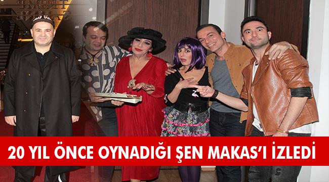 Şafak Sezer 20 yıl önce oynadığı ‘Şen Makas’ı izledi