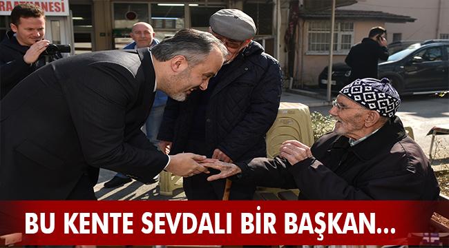 Başkan Aktaş’ın Bursa aşkı