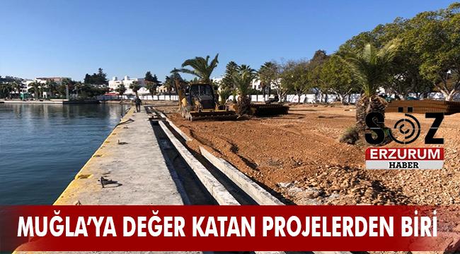 Bodrum Limanı'nda çalışmalar devam ediyor