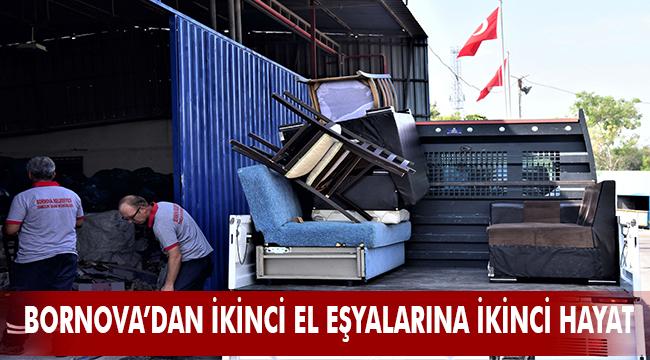 Bornova Belediyesi’nden eski ev eşyalarına ikinci hayat