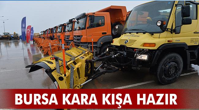 Büyükşehir, kara kışa hazır