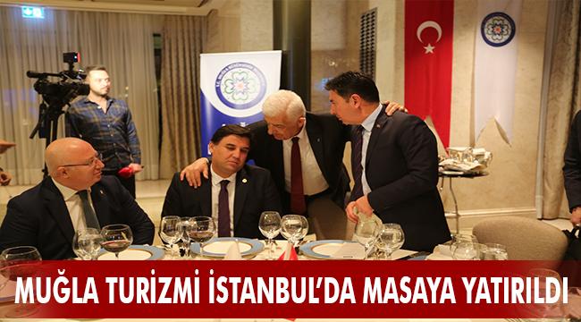 Muğla Heyeti resepsiyonda buluştu