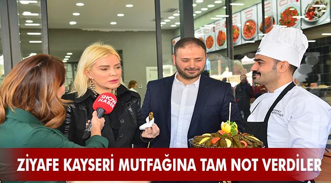 ÖMÜR GEDİK ve SİNAN ENGİN'DEN ZİYAFE KAYSERİ MUTFAĞINA TAM NOT!