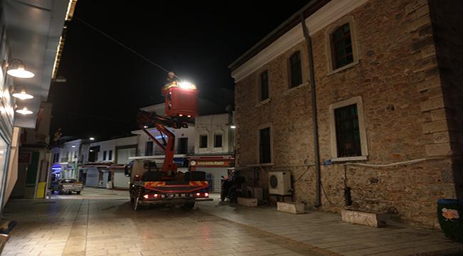 BODRUM SOKAK VE CADDELERİ YENİ NESİL AYDINLATMA SİSTEMLERİYLE IŞIL IŞIL OLACAK