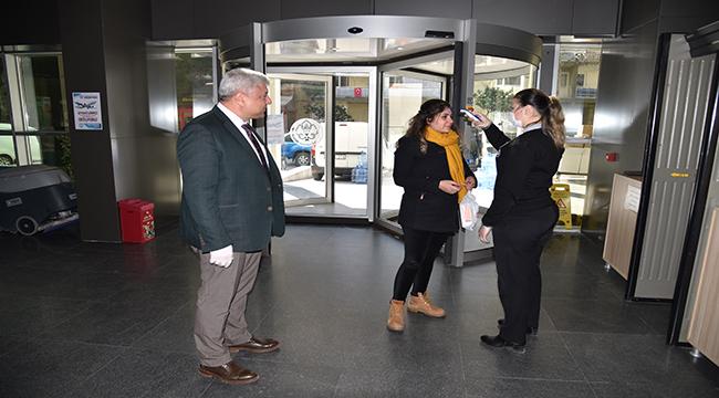 Büyükşehir’de Koronavirüsüne Karşı Sıkı Tedbir