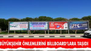 Büyükşehir Koronavirüs Önlemlerini Billboard'lara Taşıdı