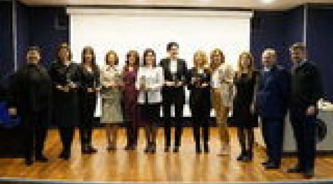 Dış ticaretin kadın yıldızları ödüllendirildi