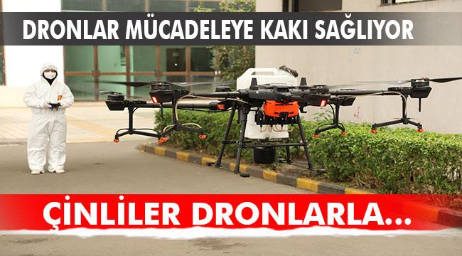 DRONLARLA COVID-19 MÜCADELESİNİN 4 YOLU