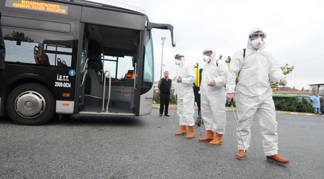 ​İSTANBUL’UN TOPLU ULAŞIM ARAÇLARI TERTEMİZ…