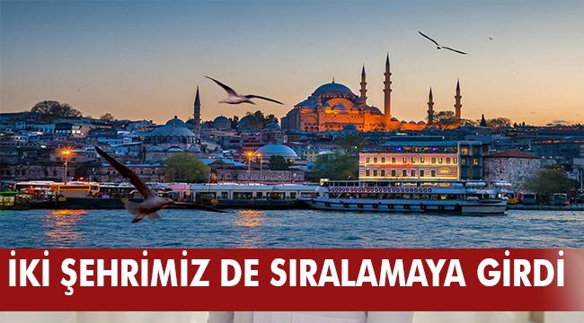 TÜRKİYE’DEN İKİ ŞEHİR DÜNYANIN EN ÇOK ZİYARET EDİLENLERİ ARASINA GİRDİ