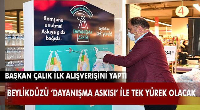 BEYLİKDÜZÜ ‘DAYANIŞMA ASKISI’ İLE TEK YÜREK OLACAK