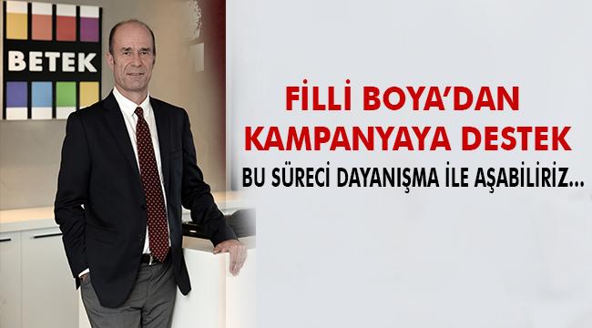 FİLLİ BOYA’DAN KORONAVİRÜS’E KARŞI MÜCADELE İÇİN 16 MİLYON LİRALIK BÜYÜK DESTEK PAKETİ
