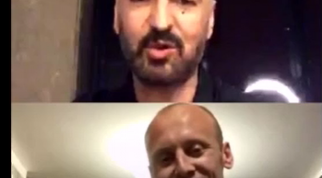 SONER SARIKABADAYI’DAN ÜNLÜ FUTBOLCU SEMİH KAYA’YA CANLI YAYINDA SINGLE TEKLİFİ.