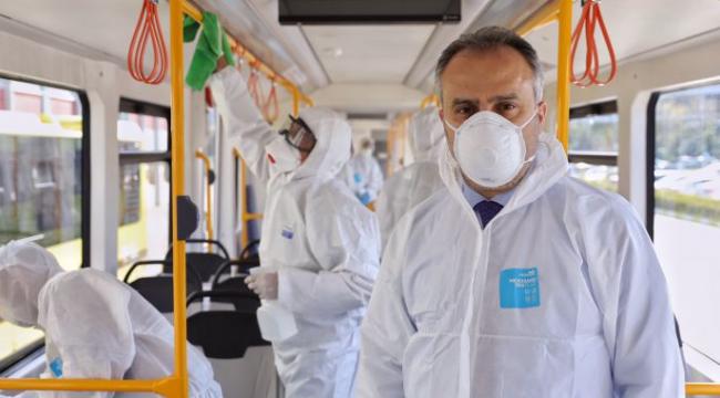 Ulaşımda hijyen seferberliği