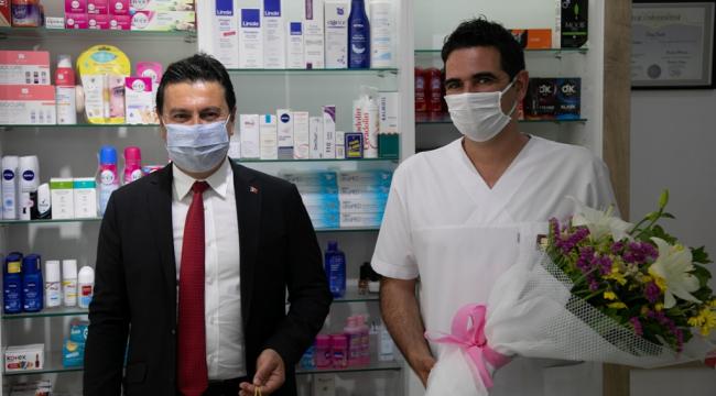 BAŞKAN ARAS ÇİFTÇİLERİN VE ECZACILARIN GÜNÜNÜ KUTLADI